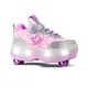 zapatillas-footy-roll-rainbow-ruedas-luz-led-ROSA/PLATA/LILA