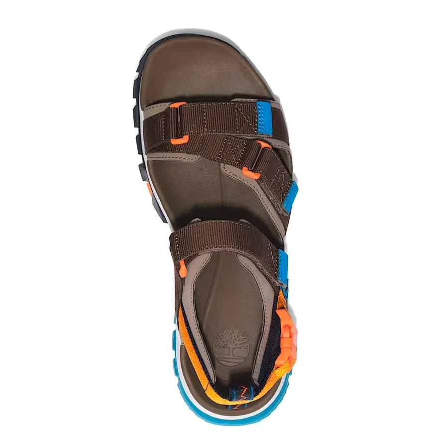 Imagen 3 de 5 de Sandalias Timberland Garrison Trail-VERDE MUSGO/NARANJA