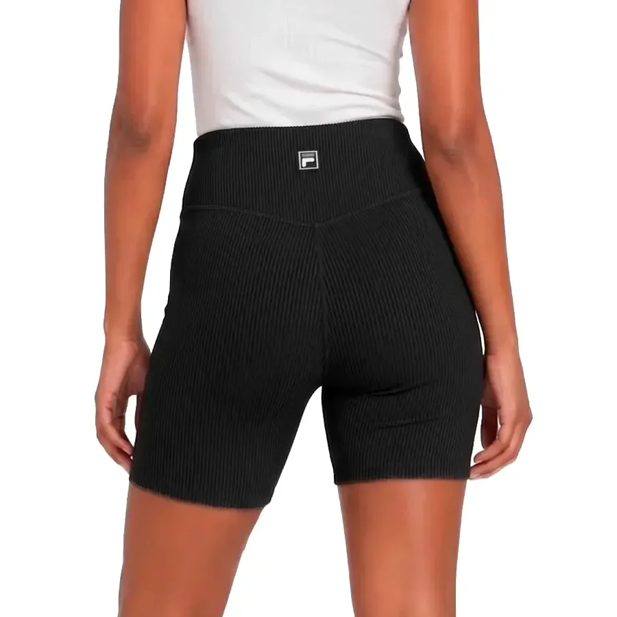 Imagen 1 de 2 de Short Fila Life Ribbed-NEGRO