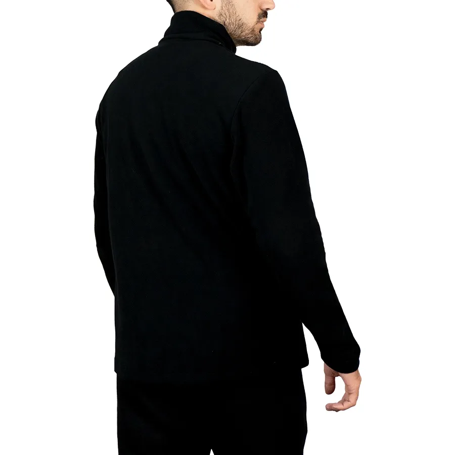 Imagen 3 de 6 de Campera Kamp Micropolar H25-NEGRO