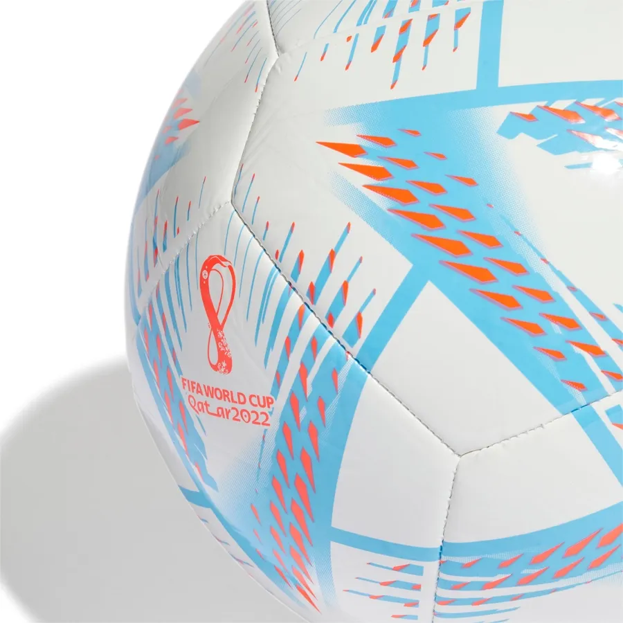 Imagen 3 de 4 de Pelota adidas Al Rihla Clb-BLANCO/CELESTE/NARANJA
