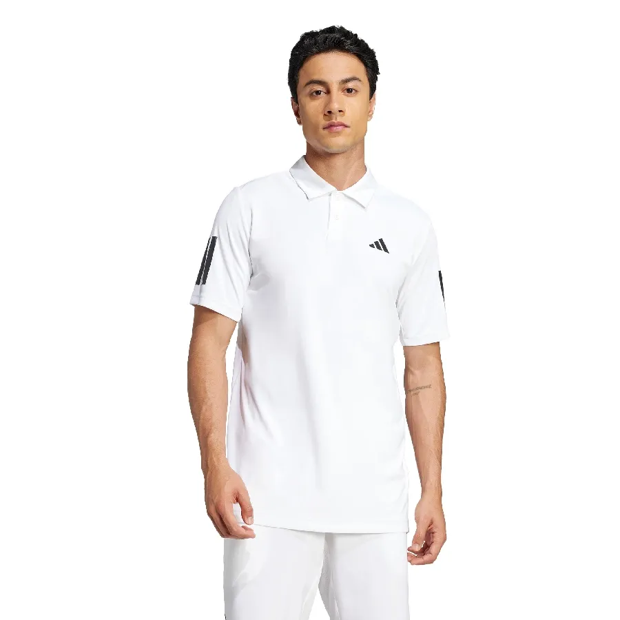 Imagen 0 de 5 de Polo adidas Club Tennis 3 Stripes-BLANCO