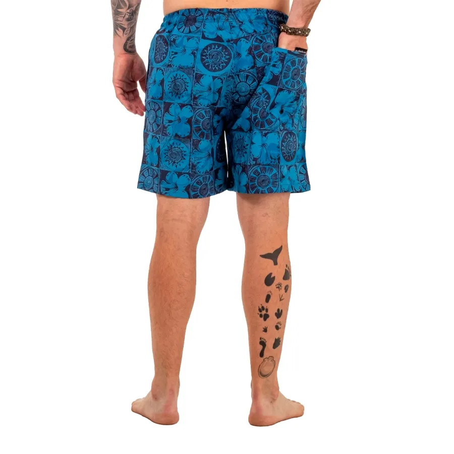 Imagen 2 de 3 de Shorts de Baño Quiksilver  Volley Ocean Mix 15-AZUL/MARINO