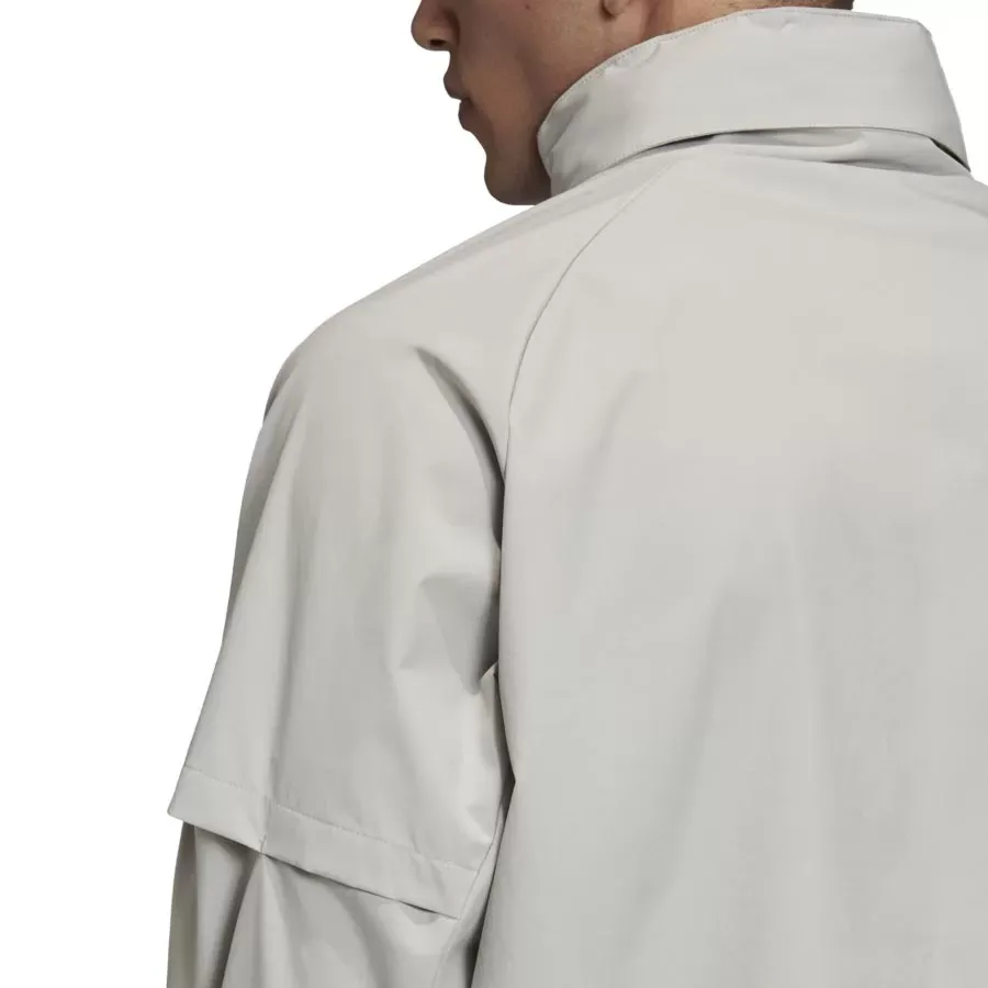 Imagen 3 de 7 de Campera adidas River Plate Aw Jkt-GRIS/ROJO