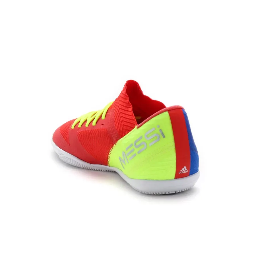 Imagen 2 de 5 de Botines adidas Nemeziz Messi 18.3 Id-AZUL/ROJO/AMARILLO FLUOR