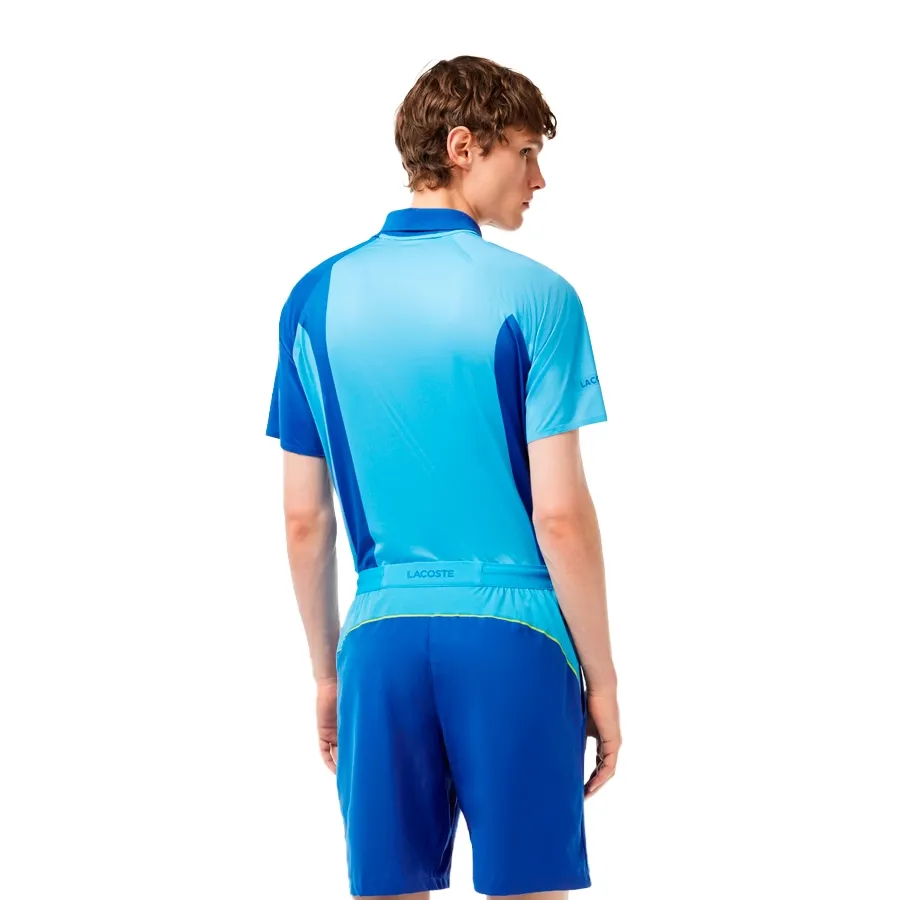 Imagen 1 de 7 de Shorts Lacoste Novak Djokovic-AZUL/CELESTE
