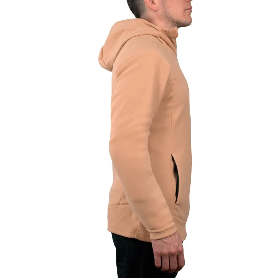 Imagen 2 de 5 de Campera Kamp Micropolar Con Capucha-BEIGE