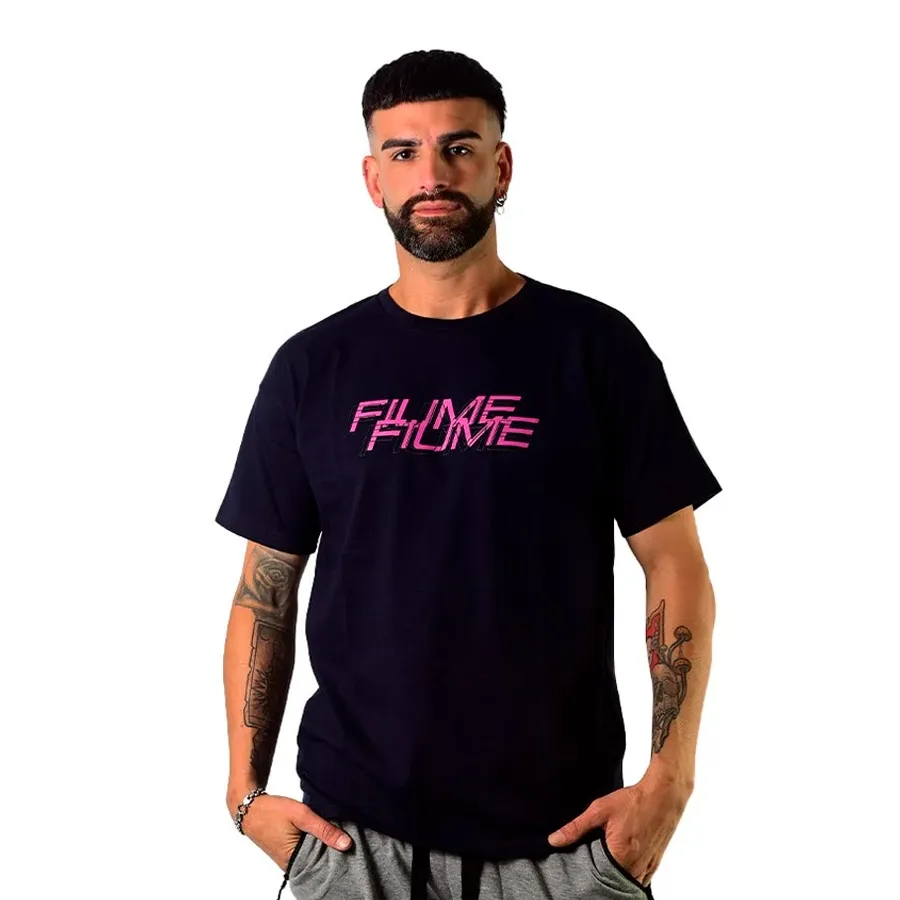 Imagen 3 de 4 de Remera Fiume Sport Barzagli-MARINO/VIOLETA