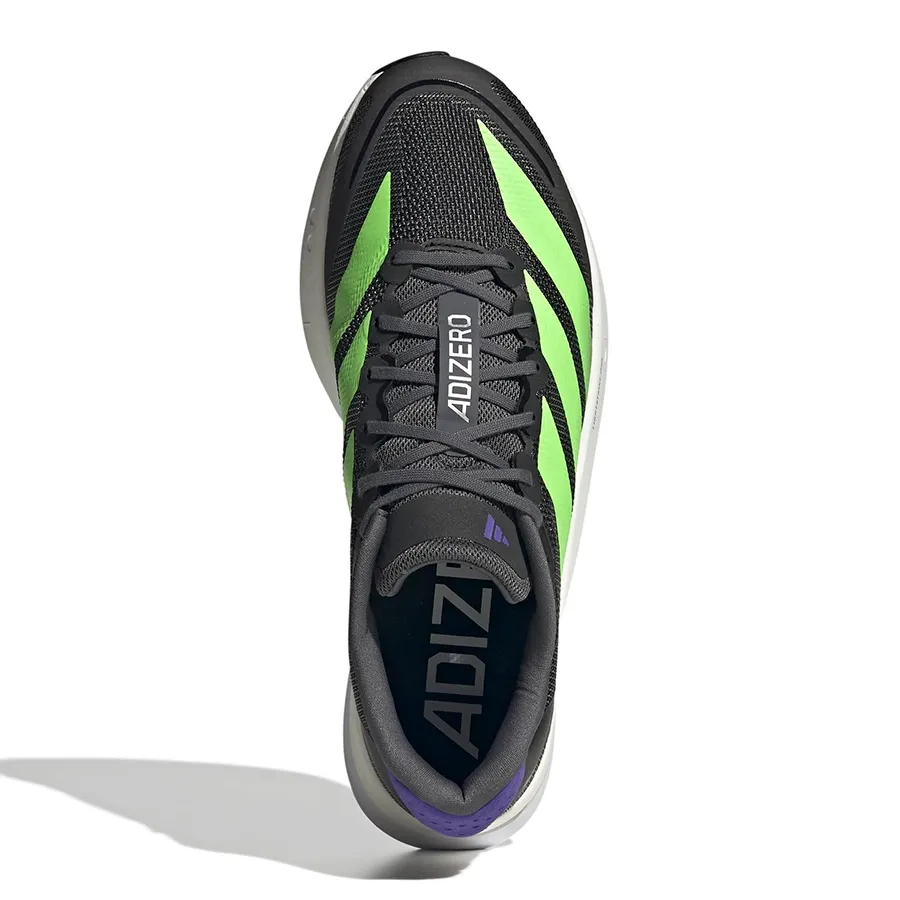 Imagen 4 de 8 de Zapatillas adidas Adizero Boston 13-NEGRO/VERDE FLUOR