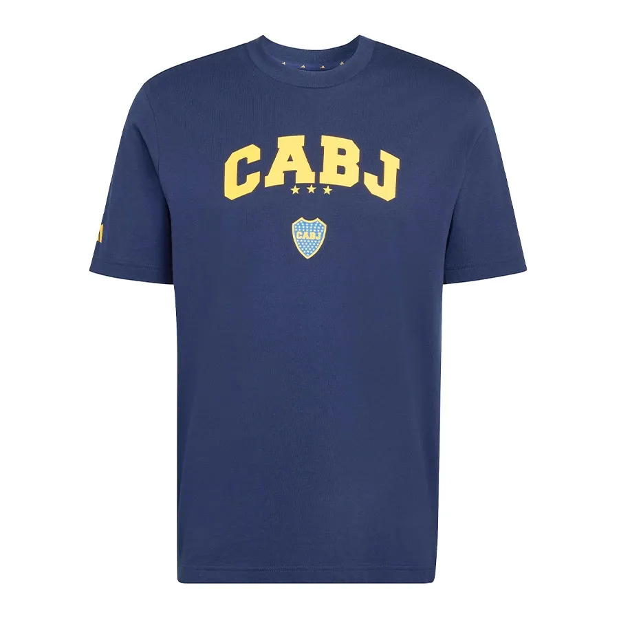 Imagen 2 de 6 de Remera adidas Graphic Boca Juniors-MARINO/AMARILLO
