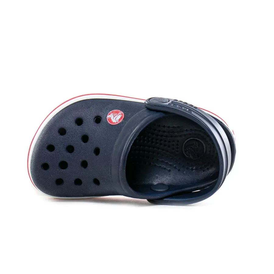 Imagen 2 de 4 de Ojotas Crocs Crocband Kids-MARINO