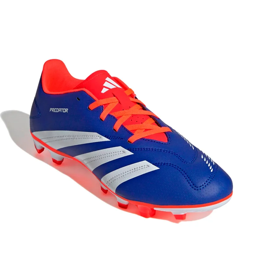 Imagen 1 de 8 de Botines adidas Predator Club FxG-AZUL/NARANJA/BLANCO