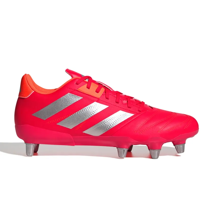 Imagen 0 de 7 de Botines adidas Kakari Elite Sg-CORAL FLUOR/PLATA/NARANJA
