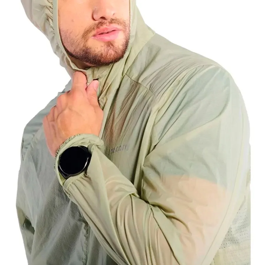 Imagen 2 de 6 de Campera Saucony Triumph Packaway-VERDE AGUA