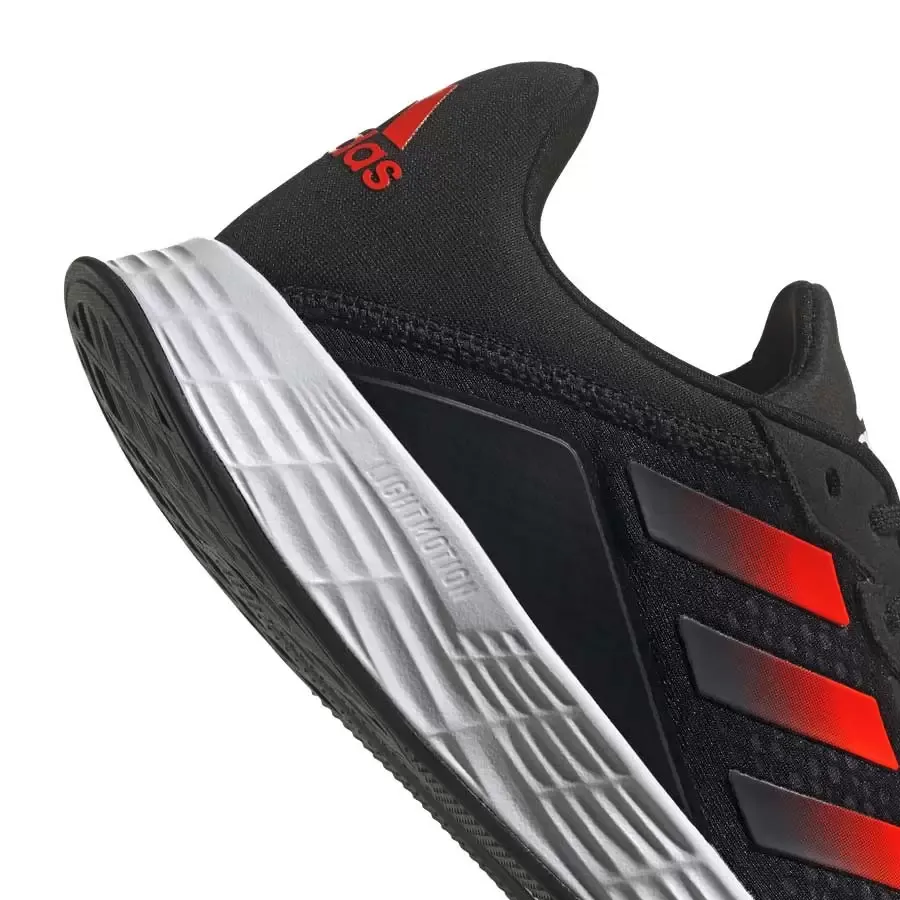 Imagen 5 de 6 de Zapatillas adidas Duramo Sl-NEGRO/ROJO