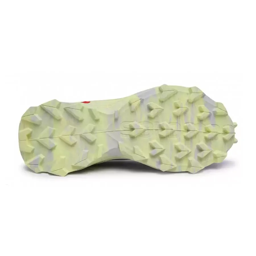 Imagen 2 de 5 de Zapatillas Salomon Alphacross Blast W-GRIS/VERDE