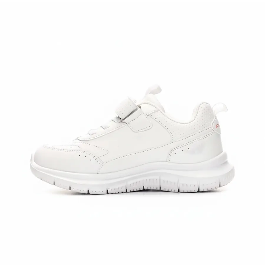 Imagen 2 de 6 de Zapatillas Atomik Velcro Ohio-BLANCO/ROSA