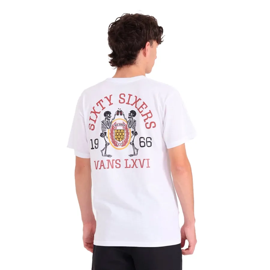 Imagen 1 de 4 de Remera Vans Frat LXVI SS-BLANCO