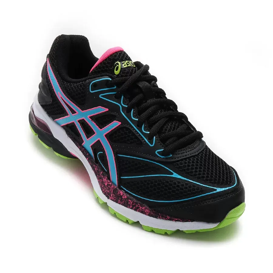 Imagen 0 de 4 de Zapatillas Asics Gel Pulse 8 A W-NEGRO/ROSA/CELESTE