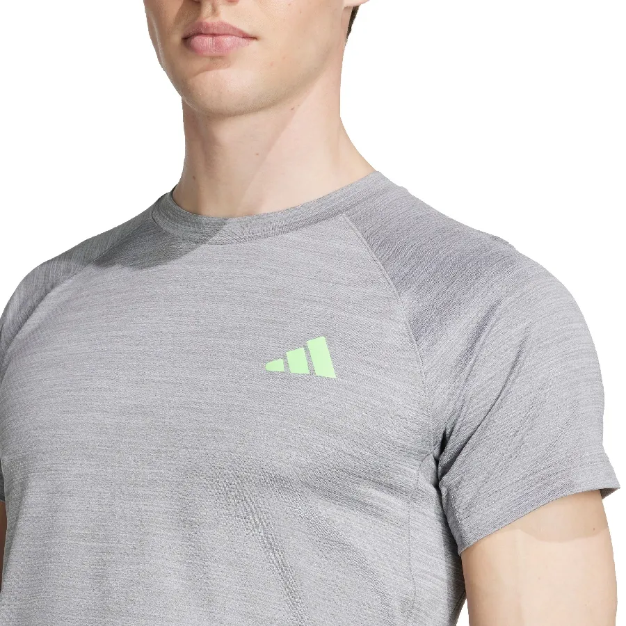 Imagen 3 de 5 de Remera adidas Gym+ Tee-GRIS