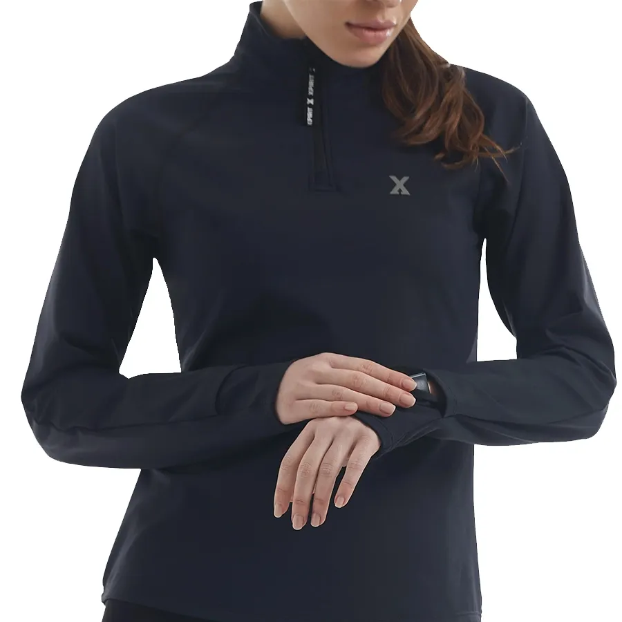 Imagen 1 de 3 de Buzo Xpirit Remera Activewear Manga Larga-NEGRO