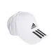 gorra-adidas-beisbol-3-tiras-BLANCO/NEGRO