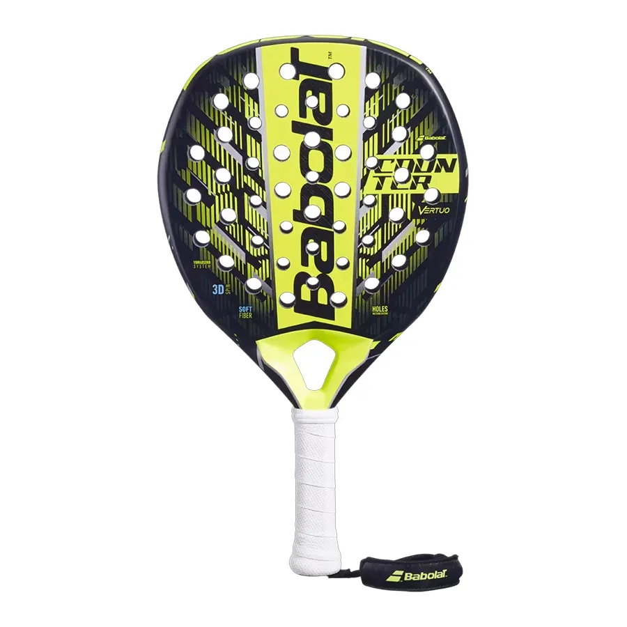 Imagen 0 de 5 de Paleta Babolat Counter Vertuo 2.5-NEGRO/VERDE FLUOR