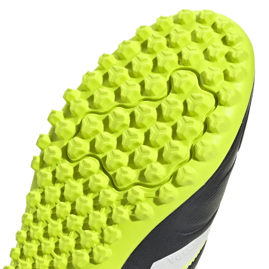 Imagen 6 de 7 de Botines adidas Copa Pure 3 Club-AZUL NOCHE/AMARILLO FLUOR