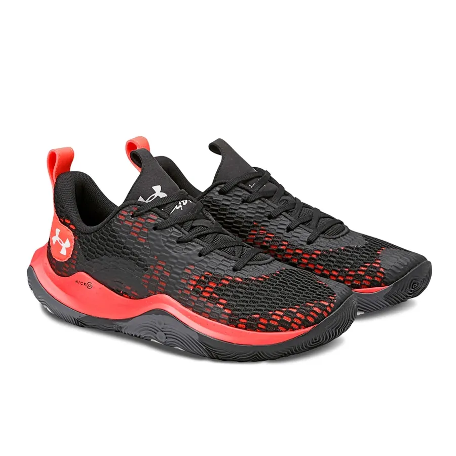Imagen 2 de 5 de Zapatillas Under Armour Charged Spawn 3-NEGRO/ROJO