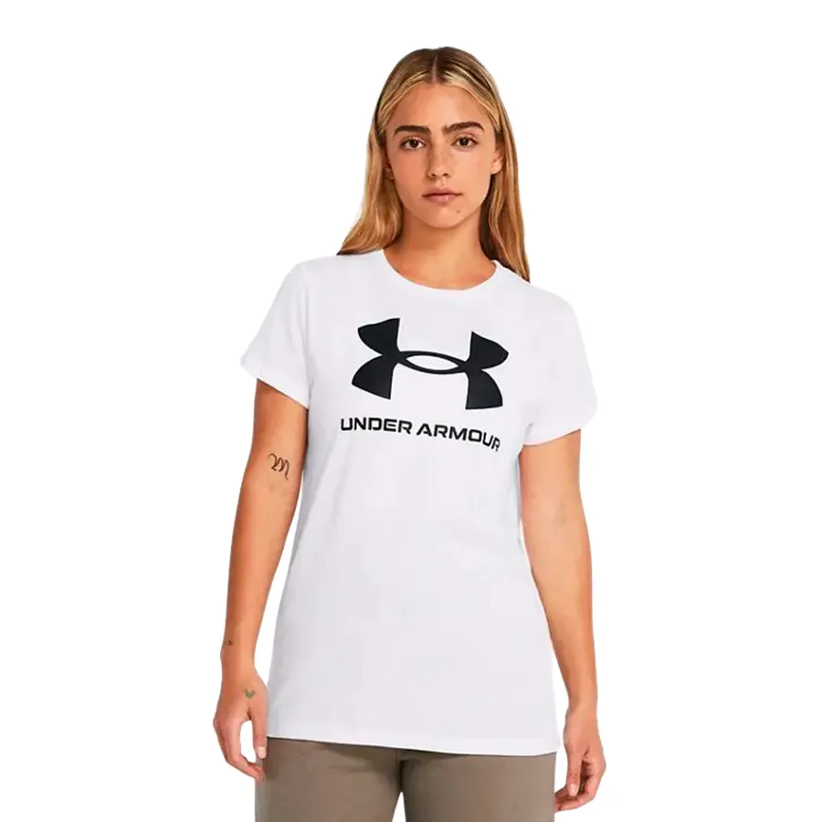 Imagen 0 de 4 de Remera Under Armour de Entrenamiento  Liver Sportstyle-BLANCO