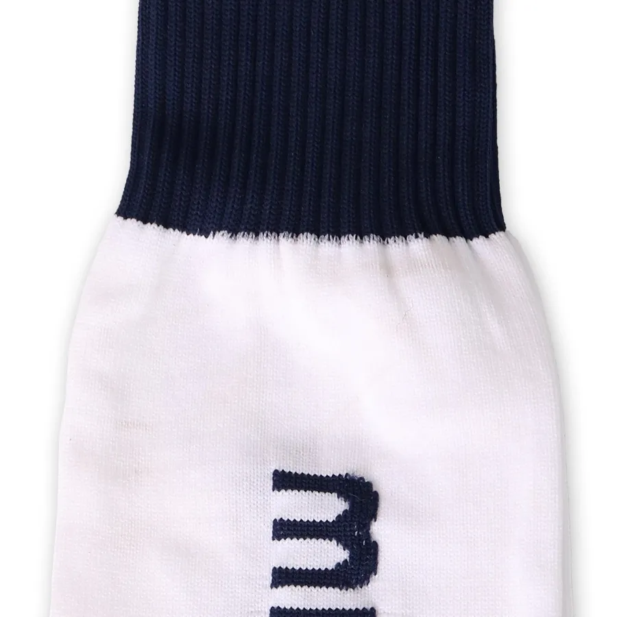 Imagen 2 de 3 de Medias Mitre Match Socks de Independiente Rivadavia-BLANCO/MARINO