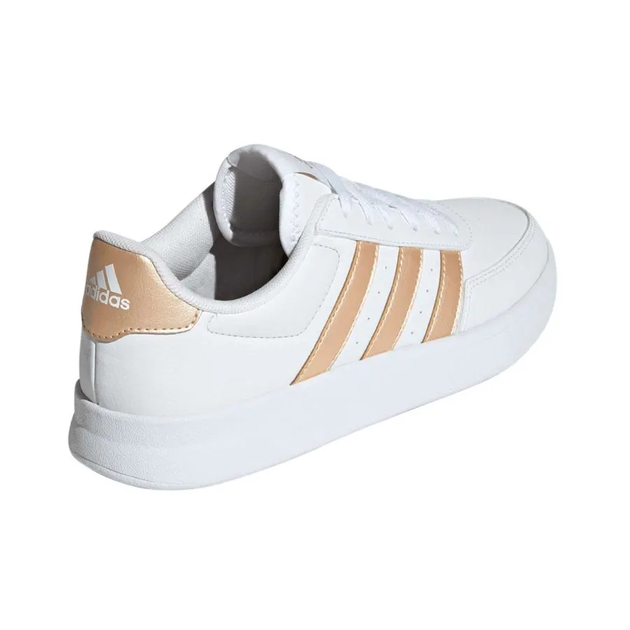 Imagen 4 de 7 de Zapatillas adidas Breaknet 2.0-BLANCO/DORADO