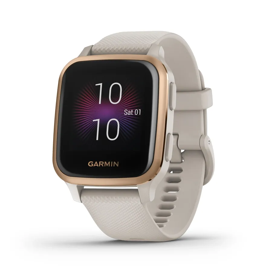 Imagen 2 de 3 de Garmin Reloj Venu Sq Nfc Music-ARENA CLARO/ ROSA DORADO