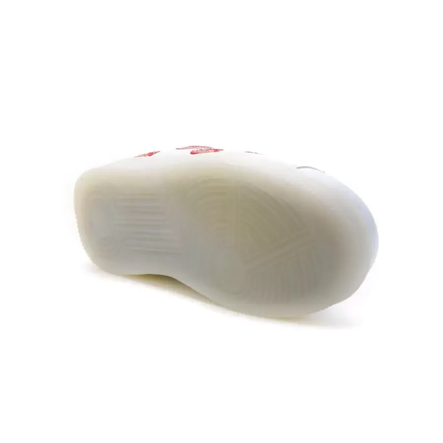 Imagen 3 de 5 de Zapatillas Footy Con Luces Lentejuela Besos-BLANCO/ROJO