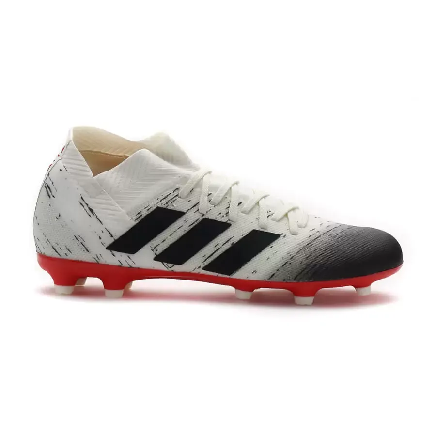Imagen 4 de 5 de Botines adidas Nemeziz 18.3 Fg-BLANCO/NEGRO/ROJO