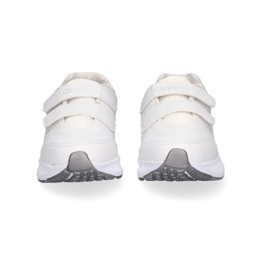 Imagen 3 de 5 de Zapatillas Kappa Play Time Kids-BLANCO/BLANCO