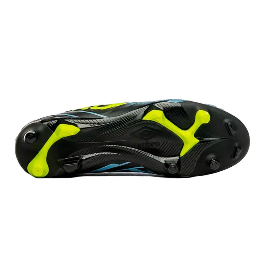 Imagen 4 de 5 de Botines Umbro Campo Fifty V-CELESTE/NEGRO/LIMA