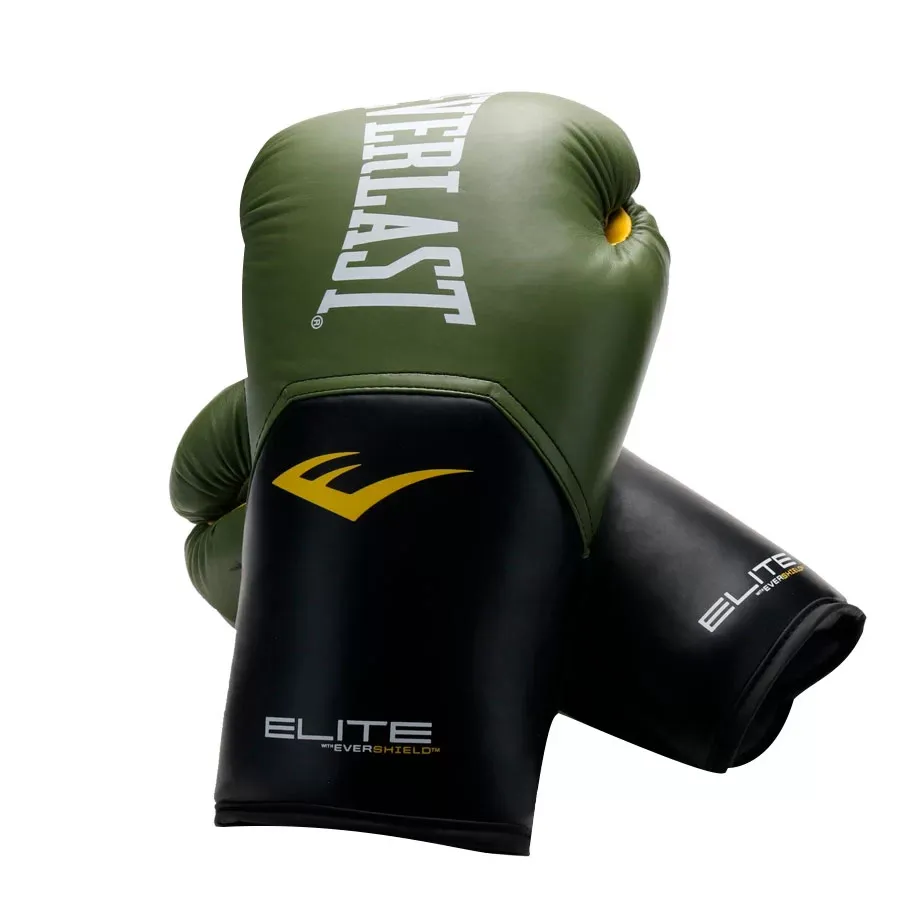 Imagen 0 de 3 de Guantes Everlast De Entrenamiento New Pro Style Elite-VERDE/NEGRO