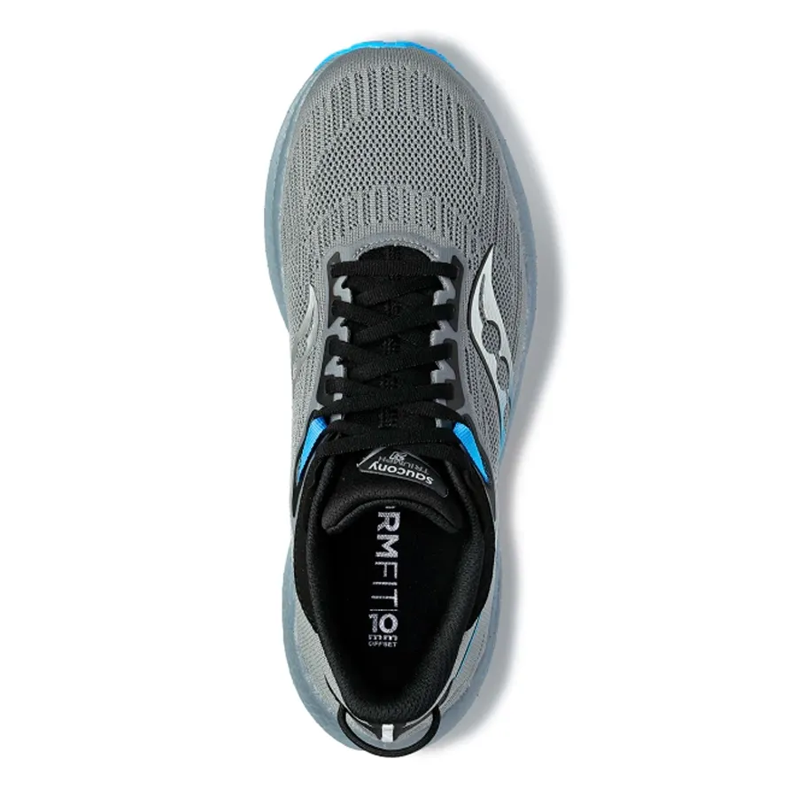 Imagen 3 de 5 de Zapatillas Saucony Triumph 21-GRIS/TURQUESA/NEGRO