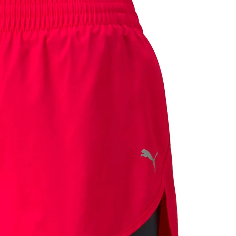 Imagen 3 de 4 de Shorts Puma 2 In 1 Run-BORDO/NEGRO
