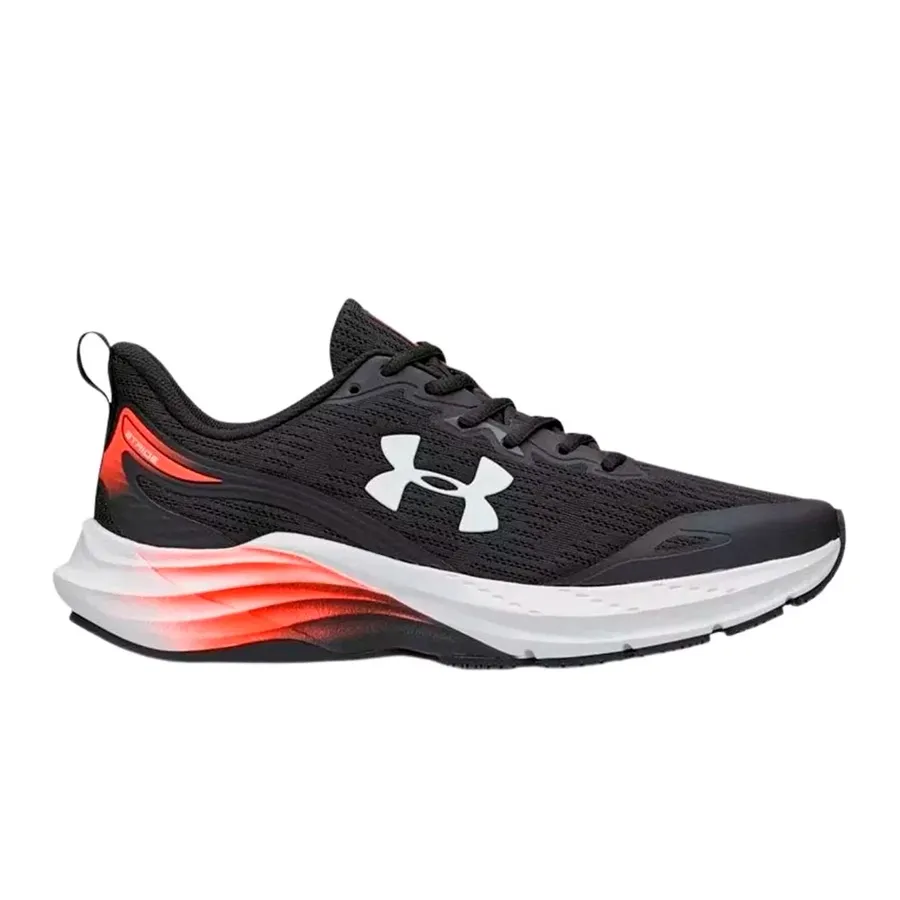 Imagen 0 de 5 de Zapatillas Under Armour Charged Stride Lam-NEGRO/NARANJA/BLANCO