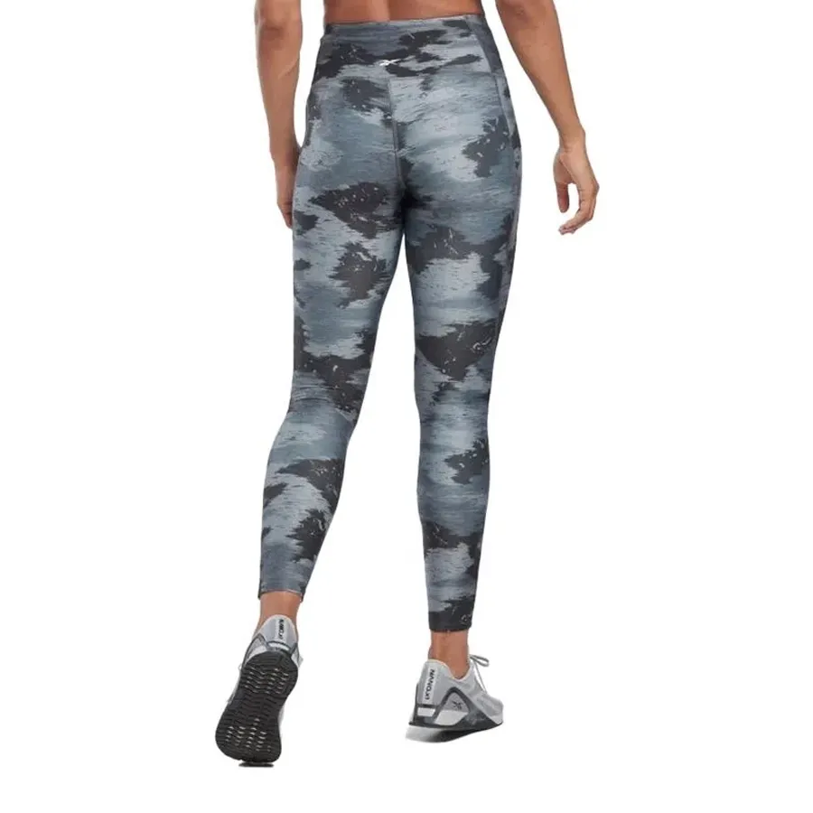 Imagen 1 de 2 de Reebok Calzas Camo-GRAFITO/NEGRO