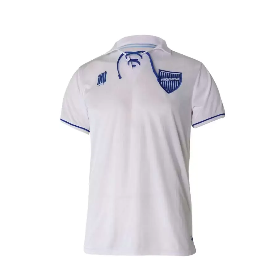 Imagen 0 de 3 de Camiseta Fiume Sport Aniversario Godoy Cruz 100 Años-BLANCO/AZUL