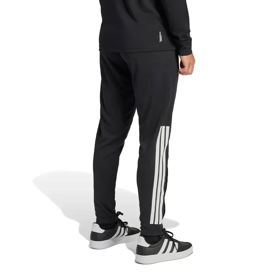 Imagen 1 de 5 de Pantalón adidas Sereno 3 Stripes-NEGRO/BLANCO