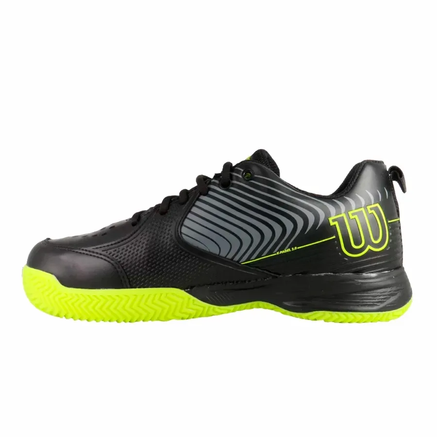 Imagen 1 de 6 de Zapatillas Wilson K Padel 2-NEGRO/AMARILLO FLUOR