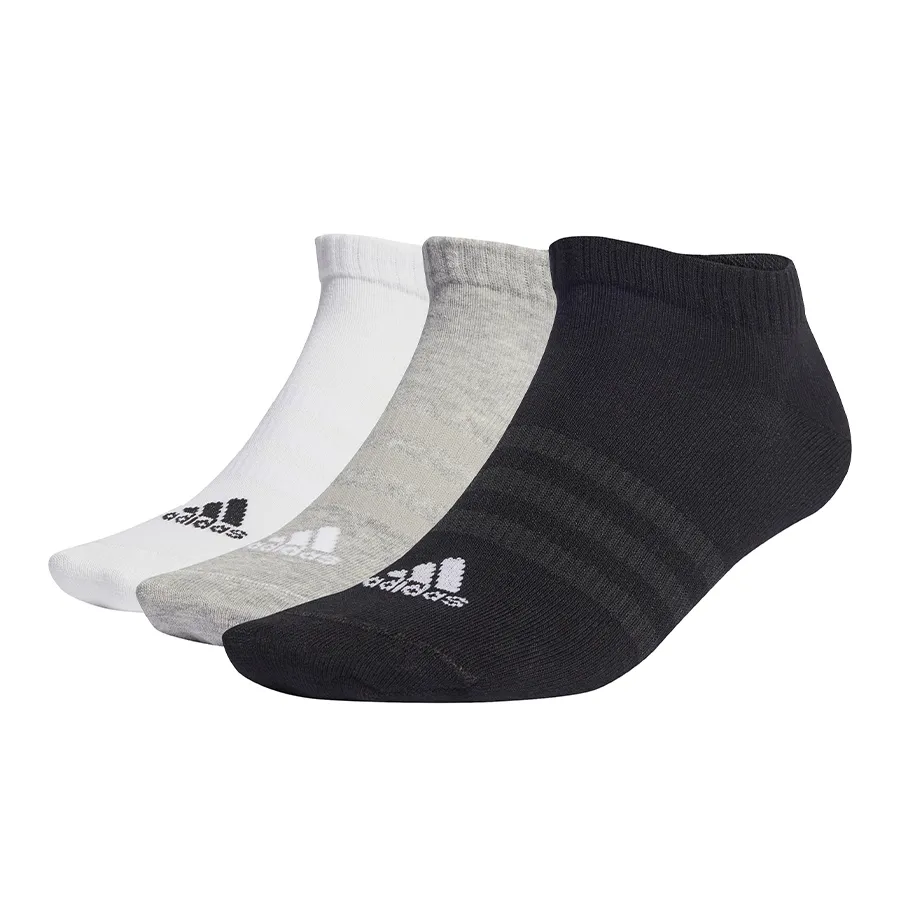 Imagen 0 de 3 de Medias adidas Sportswear 3 Pares-NEGRO/BLANCO/GRIS
