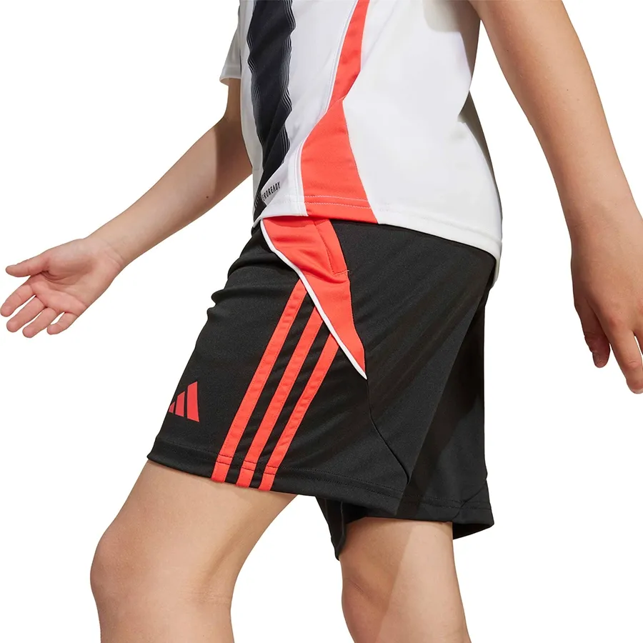 Imagen 3 de 6 de Shorts adidas Short Messi Niños-NEGRO/ROJO