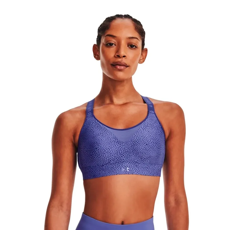 Imagen 2 de 4 de Top Under Armour Infinity High-LILA/MARINO