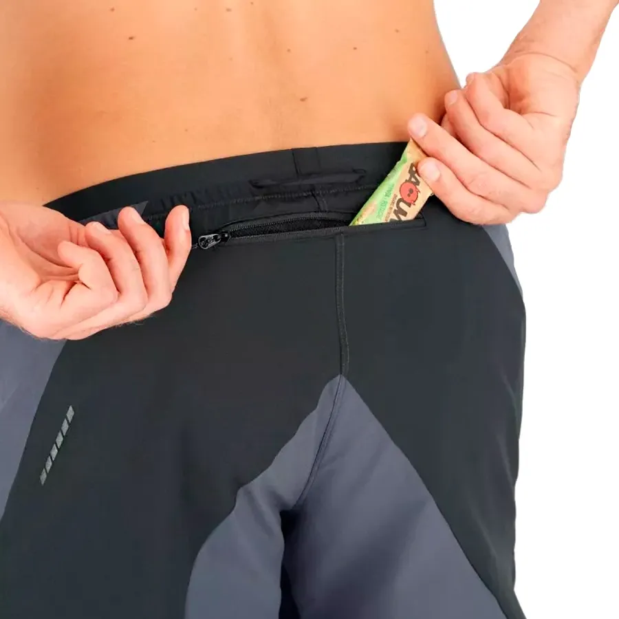 Imagen 2 de 3 de Shorts Salomon Cross 5"-NEGRO/GRAFITO
