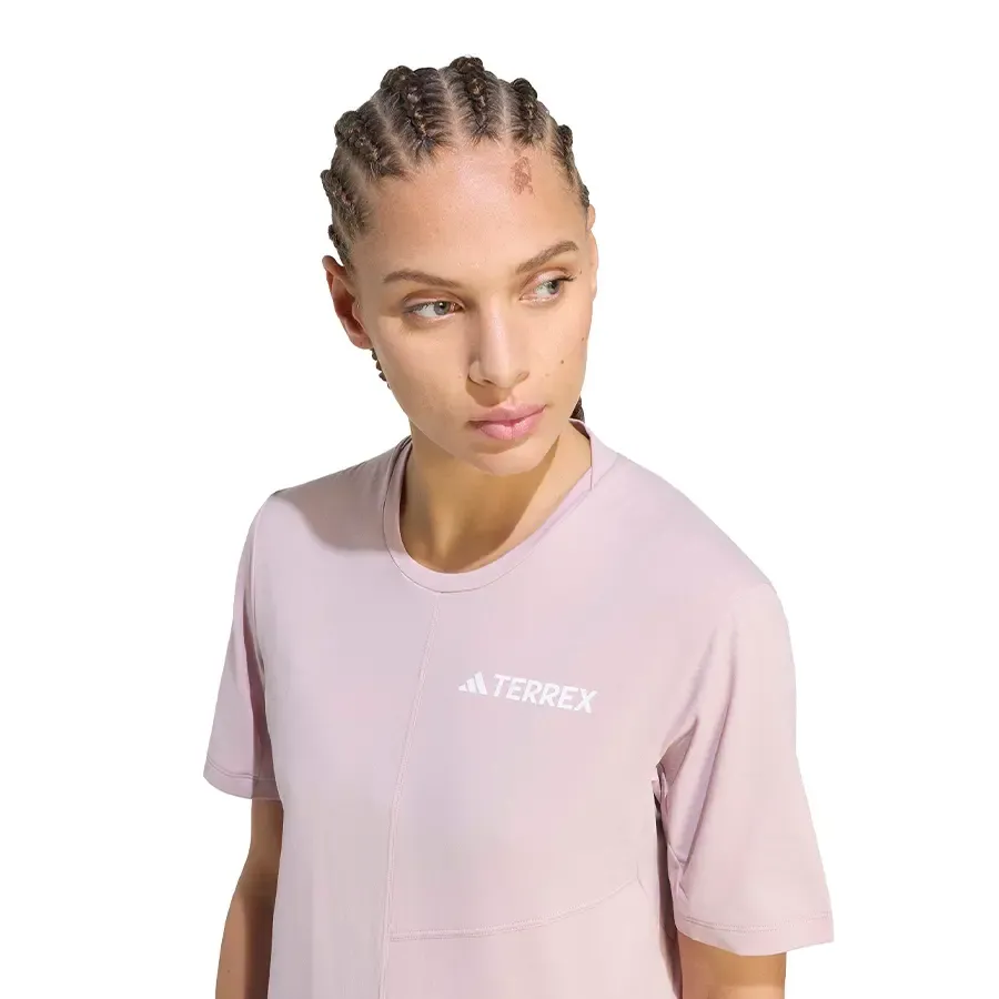 Imagen 3 de 5 de Remera adidas Terrex Multi Climacool-ROSA